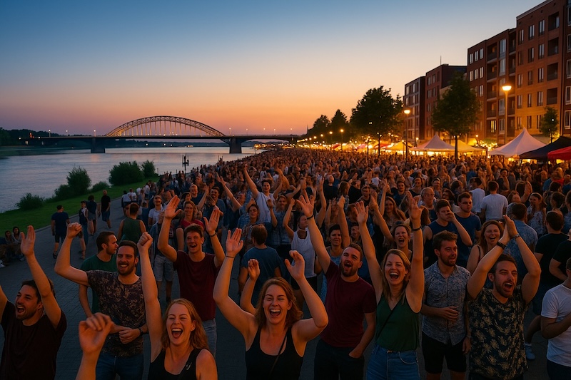 Veilig Taxivervoer Tijdens De Vierdaagsefeesten